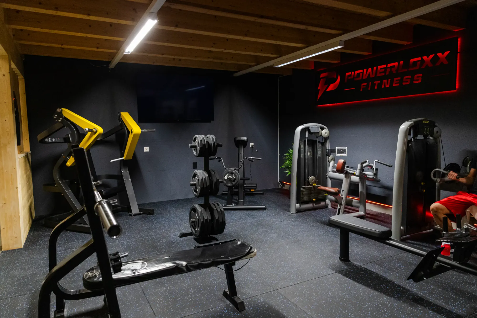 Zone d'entraînement PowerLoxx Fitness